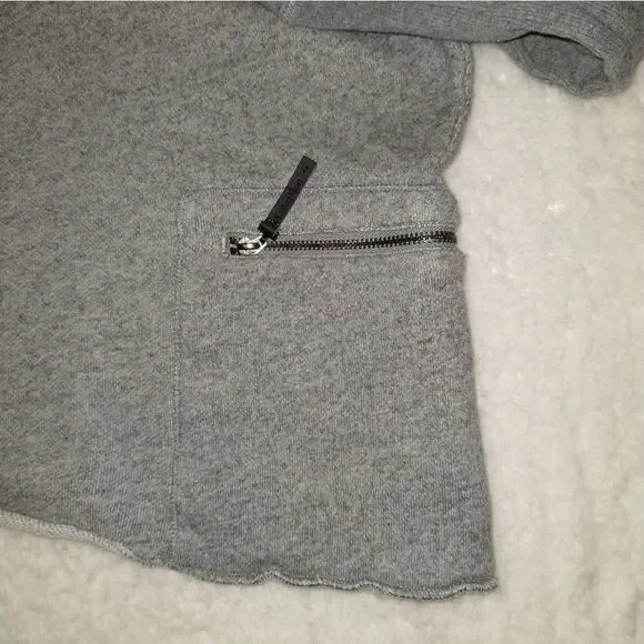 Calvin Klein Performance Cropped Cowl Neck Sweatshirt - Picture 4 of 9